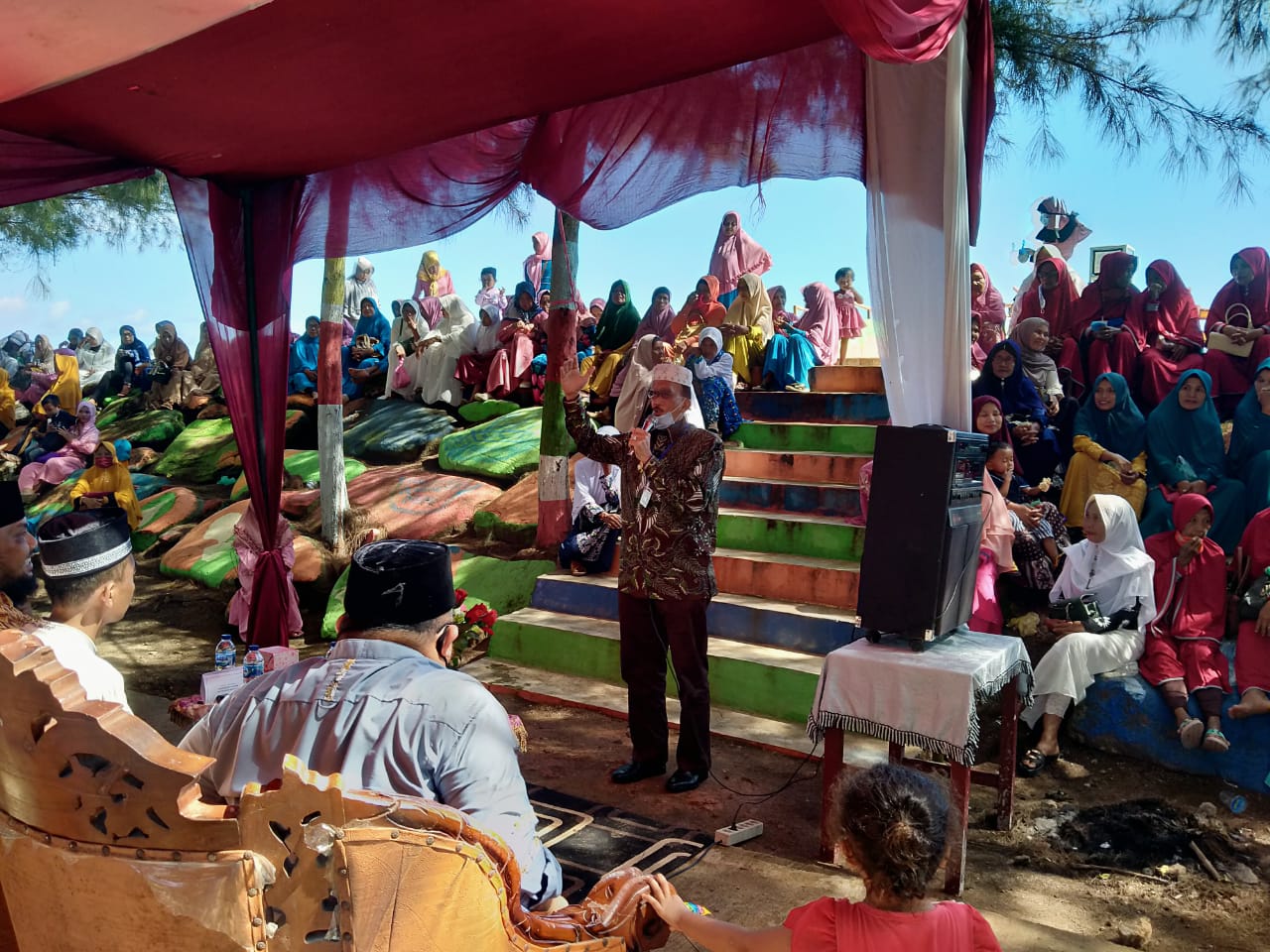 Bupati Hendrajoni, Hadiri Wisata Dakwah BKMT Bayang  